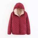 Chaqueta de entretiempo para mujer con pelo 8