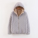 Chaqueta de entretiempo para mujer con pelo 10