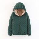Chaqueta de entretiempo para mujer con pelo 11