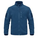 Chaqueta de forro polar para hombre con bolsillos 1