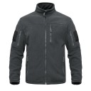 Chaqueta de forro polar para hombre con bolsillos 10