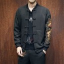 Chaqueta de hombre con dragón 4