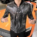 Chaqueta de hombre con lentejuelas A2996 2