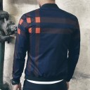 Chaqueta de hombre primavera/otoño con rayas J1422 1