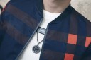 Chaqueta de hombre primavera/otoño con rayas J1422 2