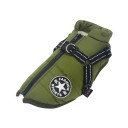 Chaqueta de invierno cálida para perros con capucha Chaqueta impermeable acolchada para perros Ropa impermeable para perros pequeños y grandes Abrigo aislante para perros 7