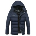 Chaqueta de invierno con capucha para hombre A1802 1