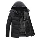 Chaqueta de invierno con capucha para hombre A1802 2