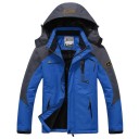 Chaqueta de invierno con capucha para hombre 5