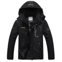 Chaqueta de invierno con capucha para hombre 3