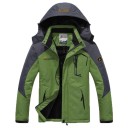 Chaqueta de invierno con capucha para hombre 7