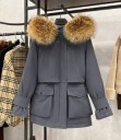 Chaqueta de invierno de mujer con pelo. 3