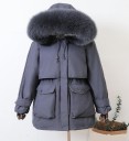 Chaqueta de invierno de mujer con pelo. 7