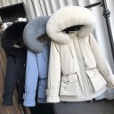 Chaqueta de invierno de mujer con pelo. 1