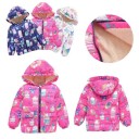 Chaqueta de invierno infantil con estampado J1870 2