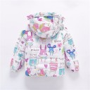 Chaqueta de invierno infantil con estampado J1870 3