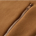 Chaqueta de invierno para hombre Diseño resistente al viento Cierre de cremallera Bolsillos prácticos Capucha Forro de cachemira Comodidad térmica para el invierno 3