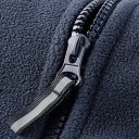 Chaqueta de Invierno para Hombre Resistente al Viento de Cachemira con Capucha Cierre de Cremallera Bolsillos Prácticos Chaqueta Cálida 10