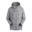 Chaqueta de invierno para hombre Resistente al viento de poliéster Con capucha para protección invernal 6