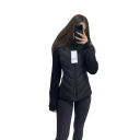 Chaqueta de invierno para mujer Chaqueta de poliéster con cremallera y capucha Abrigo cálido y cómodo para clima frío Chaqueta de invierno 6