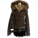 Chaqueta de invierno para mujer Cierre de cremallera y botones Bolsillos para las manos Capucha Chaqueta de invierno cómoda 2