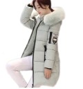 Chaqueta de invierno para mujer con cuello distintivo J3006 8