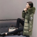 Chaqueta de invierno para mujer con cuello distintivo J3006 9