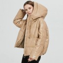 Chaqueta de invierno para mujer de piel sintética P1794 1