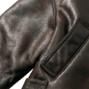 Chaqueta de invierno para mujer marrón oscuro Abrigo cálido con cremallera y cuello de piel Forro elegante abrigo de invierno con bolsillos para un uso cómodo 6