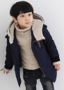 Chaqueta de invierno para niños con capucha 13