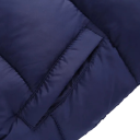 Chaqueta de invierno para niños de un solo color con capucha Abrigo cálido de algodón y lana con cremallera Abrigo cómodo y cálido de invierno para niños 5