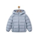 Chaqueta de invierno unisex para niños con cremallera y capucha Abrigo de nylon cálido para heladas Chaqueta de invierno ligera y cálida 1