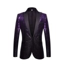 Chaqueta de lentejuelas para hombre A2638 6