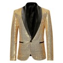 Chaqueta de lentejuelas para hombre F370 6