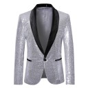 Chaqueta de lentejuelas para hombre F370 7 Chaqueta de lentejuelas para hombre F370 7