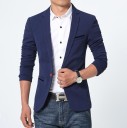 Chaqueta de lujo para hombre - Azul oscuro 1