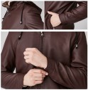 Chaqueta de lujo para hombre con pelo J1988 1