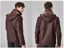 Chaqueta de lujo para hombre con pelo J1988 2