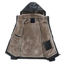 Chaqueta de lujo para hombre con pelo J1988 3