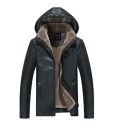 Chaqueta de lujo para hombre con pelo J1988 4