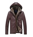 Chaqueta de lujo para hombre con pelo J1988 6