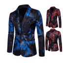 Chaqueta de lujo para hombre con un diseño interesante J1482 2
