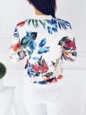 Chaqueta de lujo para mujer con flores J1364 2