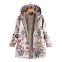 Chaqueta de mujer con flores 4