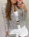 Chaqueta de mujer con lentejuelas P1402 5