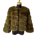 Chaqueta de mujer de piel sintética 16 Chaqueta de mujer de piel sintética 16