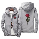 Chaqueta de otoño para hombre con rosa J3162 10