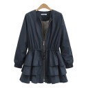 Chaqueta de otoño para mujer P1874 4
