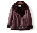 Chaqueta de piel sintética aislante para mujer 2
