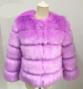Chaqueta de piel sintética de invierno para mujer 18